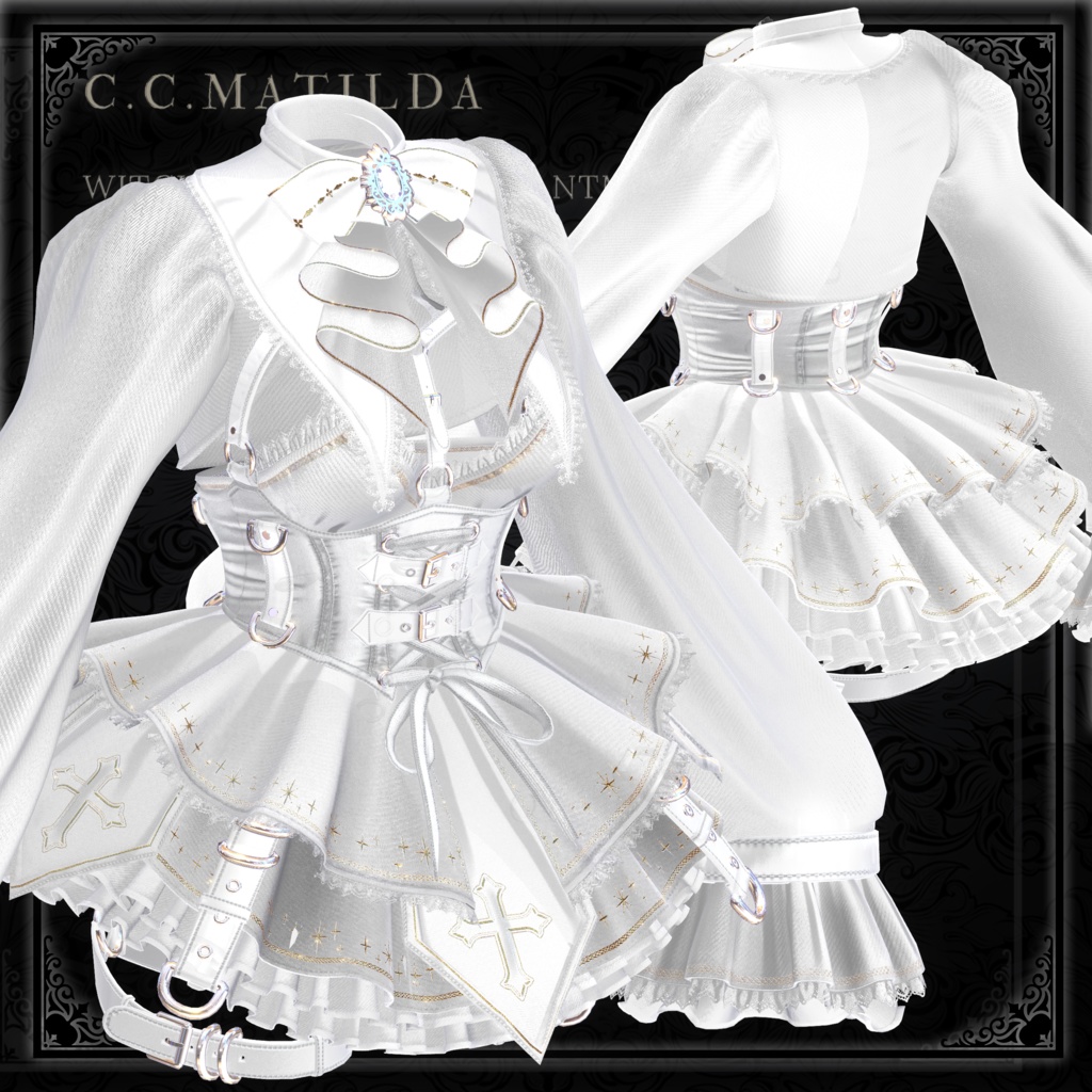 ✟ギミック付き衣装✟グリモワール✟15avatar対応✟