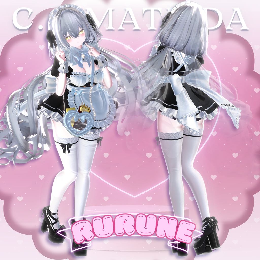 💗お給仕メイド&オリジナルシャンパンギミック💗14Avatar対応