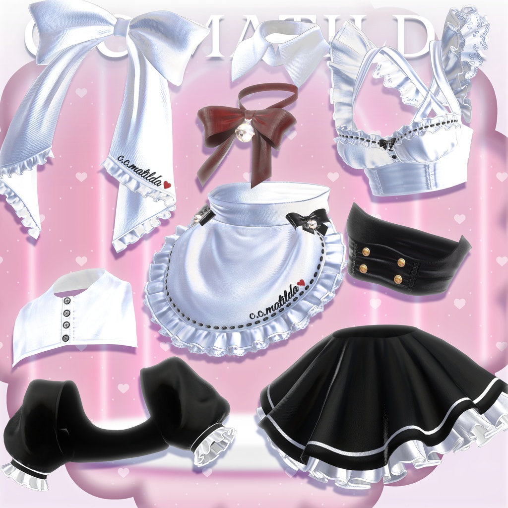 💗お給仕メイド&オリジナルシャンパンギミック💗14Avatar対応