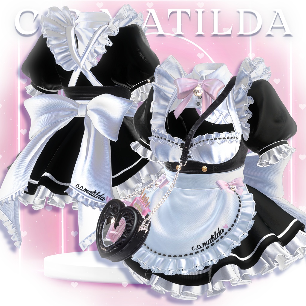 💗お給仕メイド&オリジナルシャンパンギミック💗14Avatar対応