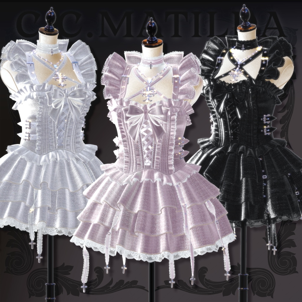 ✠漆黒セレナーデ✠棺移動ギミック付き【16Avatar対応】