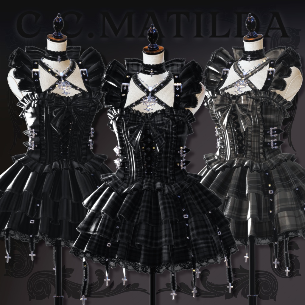 ✠漆黒セレナーデ✠棺移動ギミック付き【16Avatar対応】