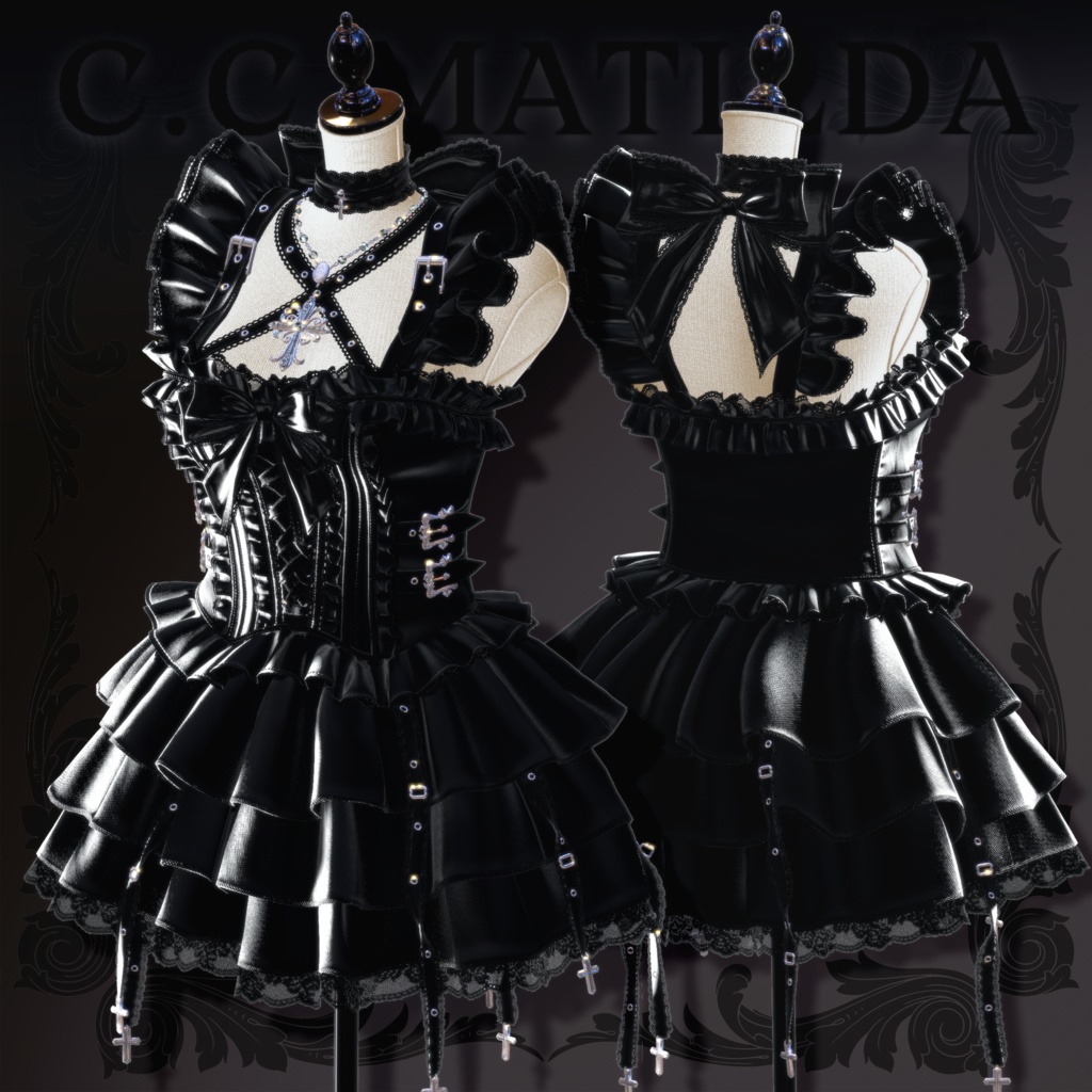 ✠漆黒セレナーデ✠棺移動ギミック付き【16Avatar対応】