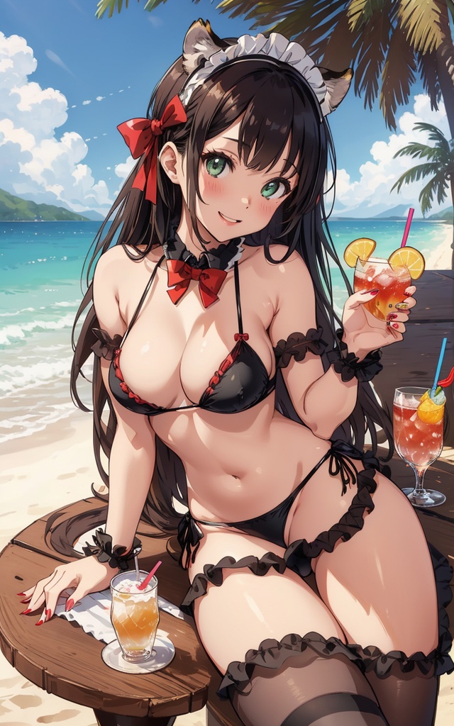 水着美少女イラスト集~AIイラスト~