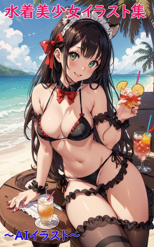 水着美少女イラスト集~AIイラスト~