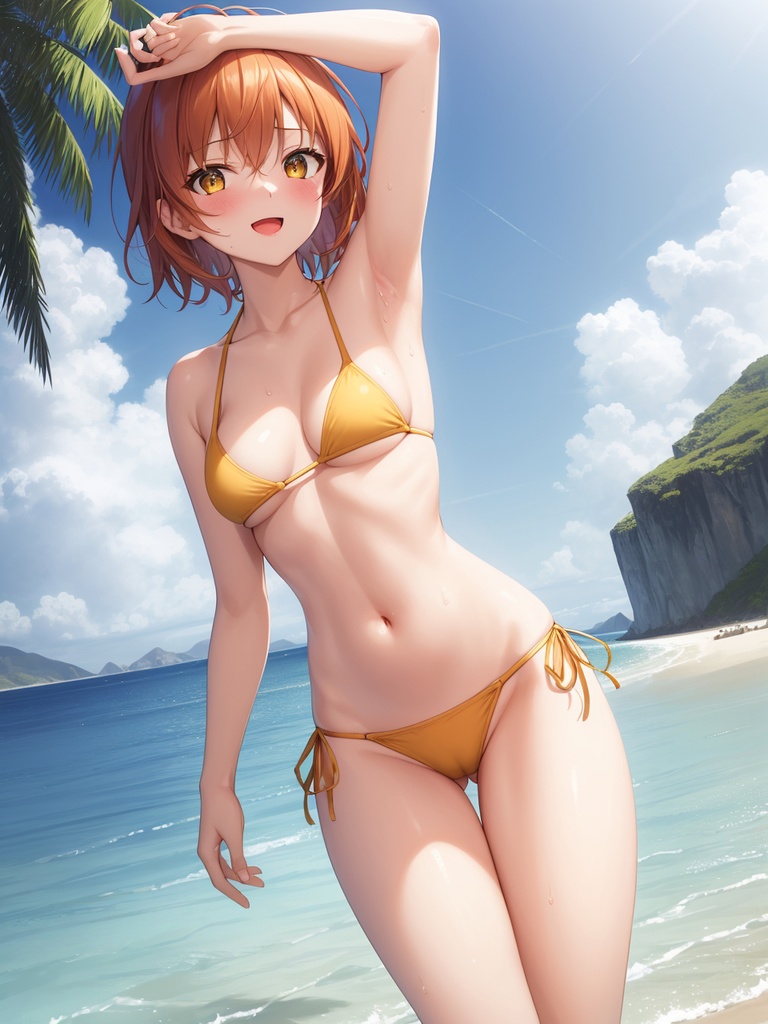 水着美少女たちの競演~AIイラスト集~