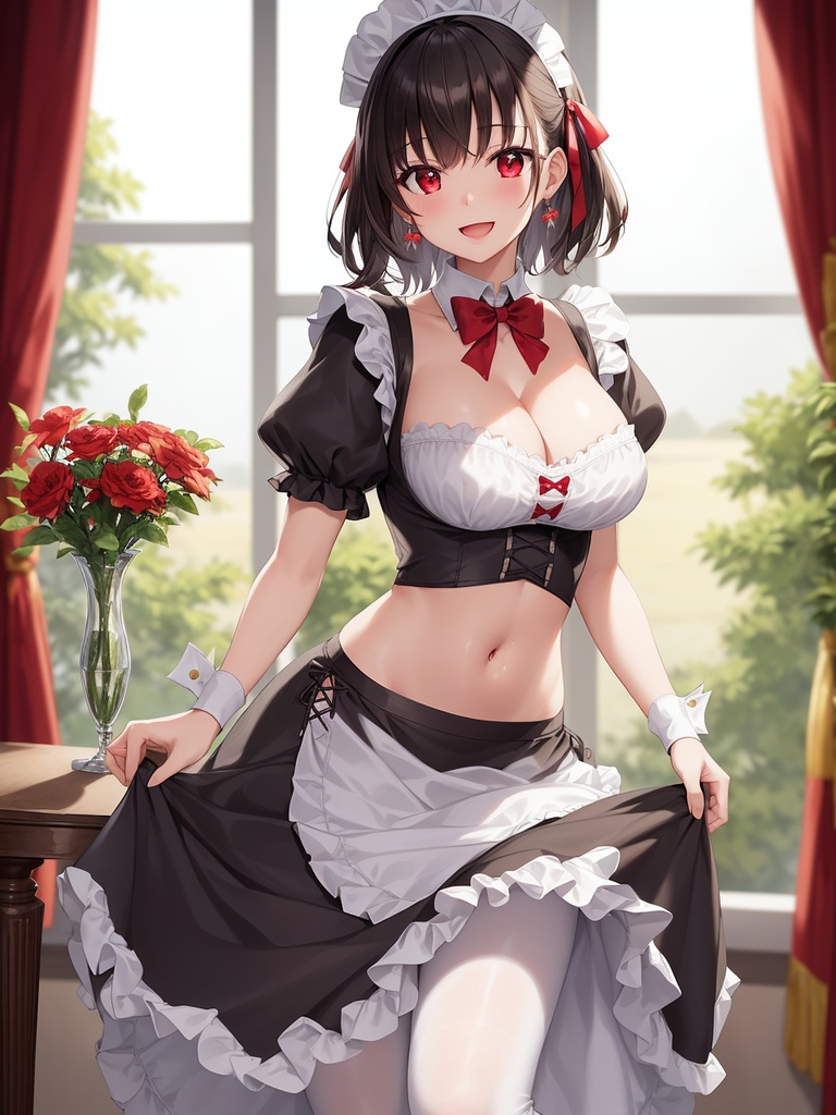 メイドたちの競演お帰りなさいませご主人様~AIイラスト集~