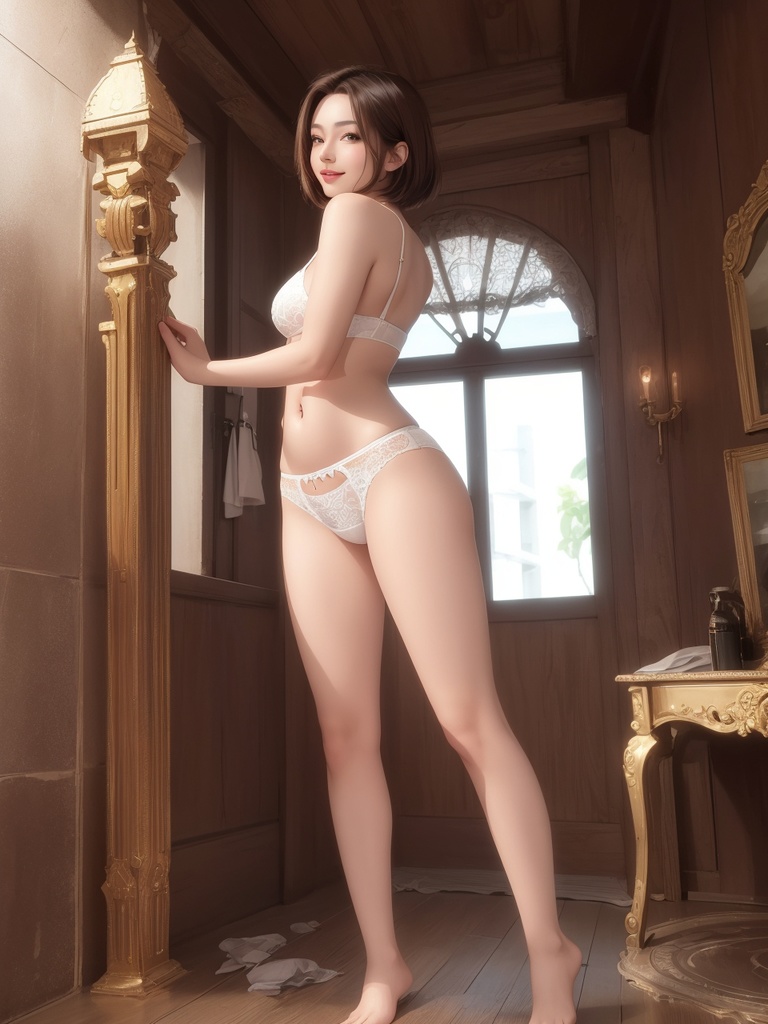 実写のような下着・水着美女たち~AIイラスト集~