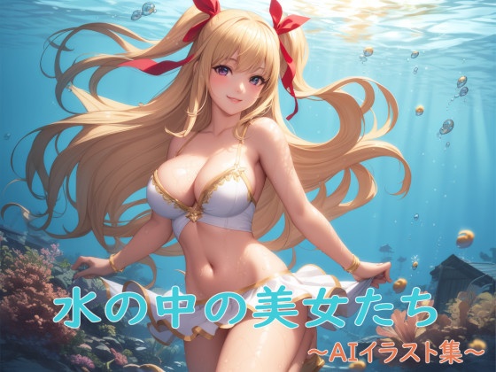 水の中の美女たち～AIイラスト集～