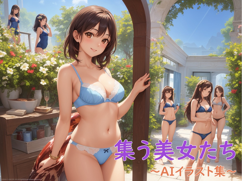 集う美女たち～AIイラスト集～