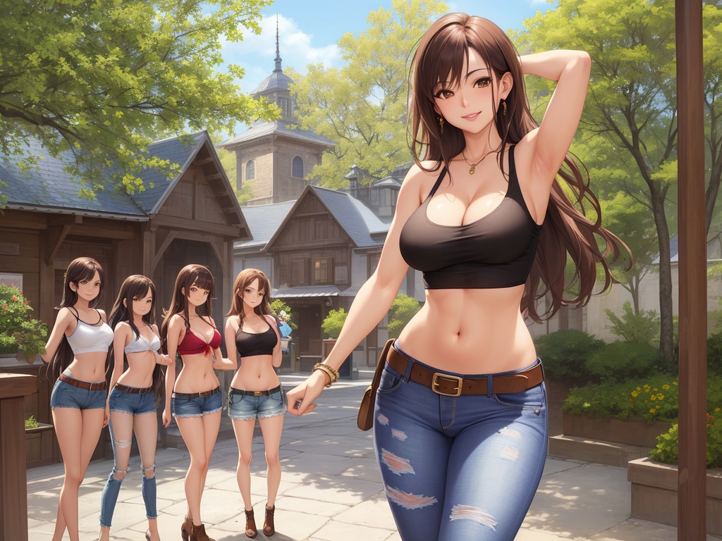 集う美女たち~AIイラスト集~