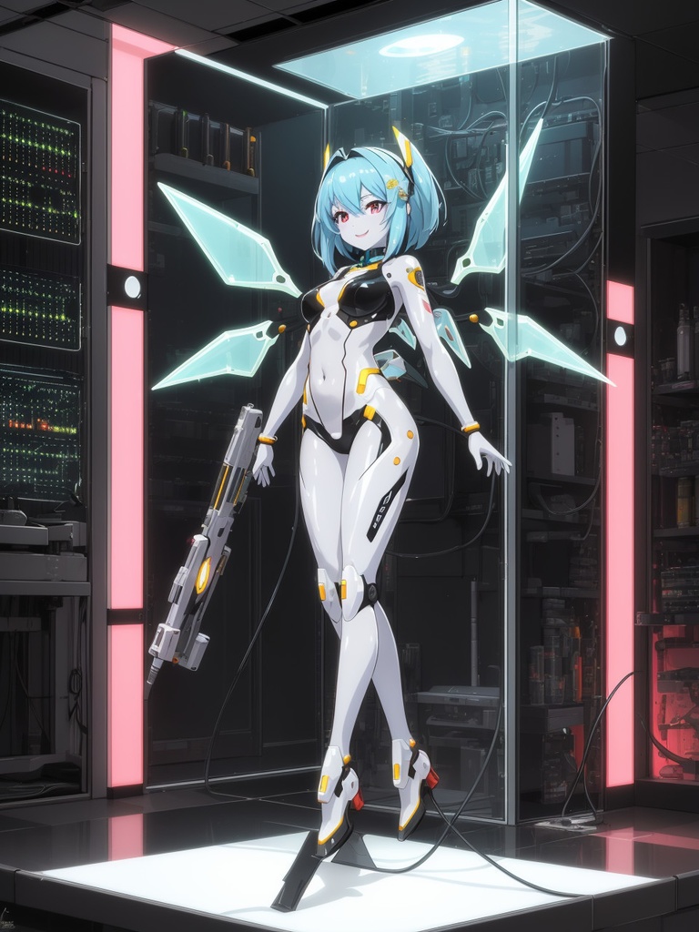 メカニカルな美少女たち~AIイラスト集