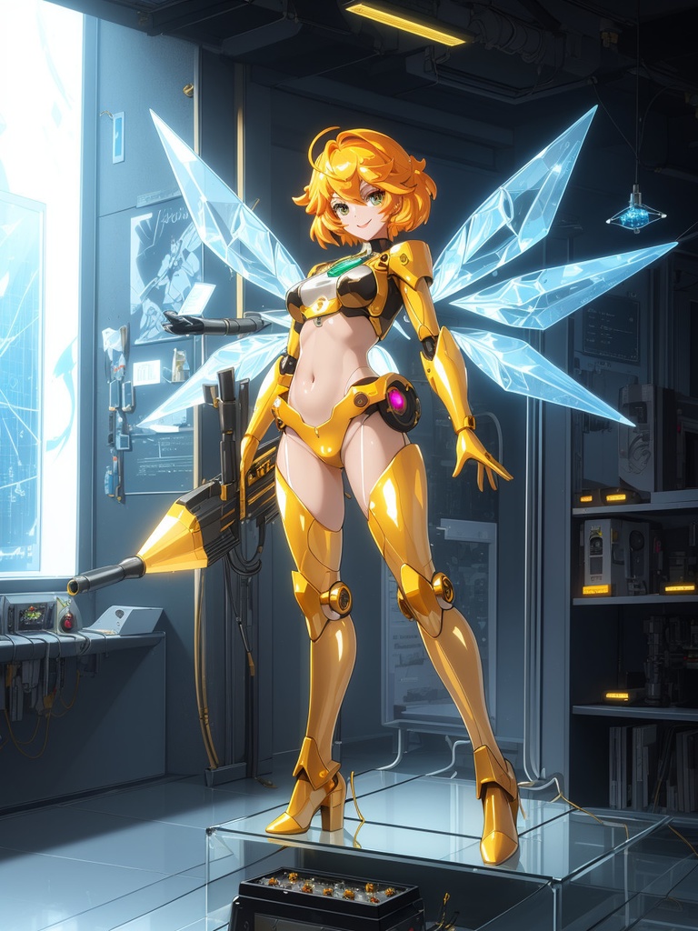 メカニカルな美少女たち~AIイラスト集