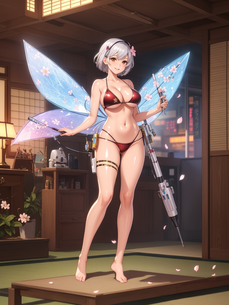 翼のある美少女たち~AIイラスト集~