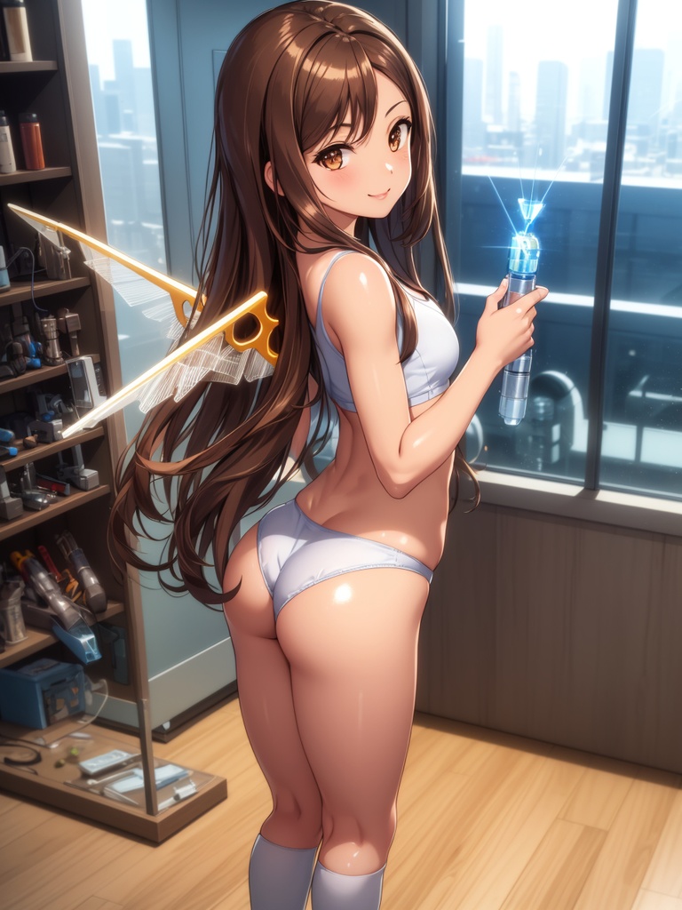 翼のある美少女たち~AIイラスト集~