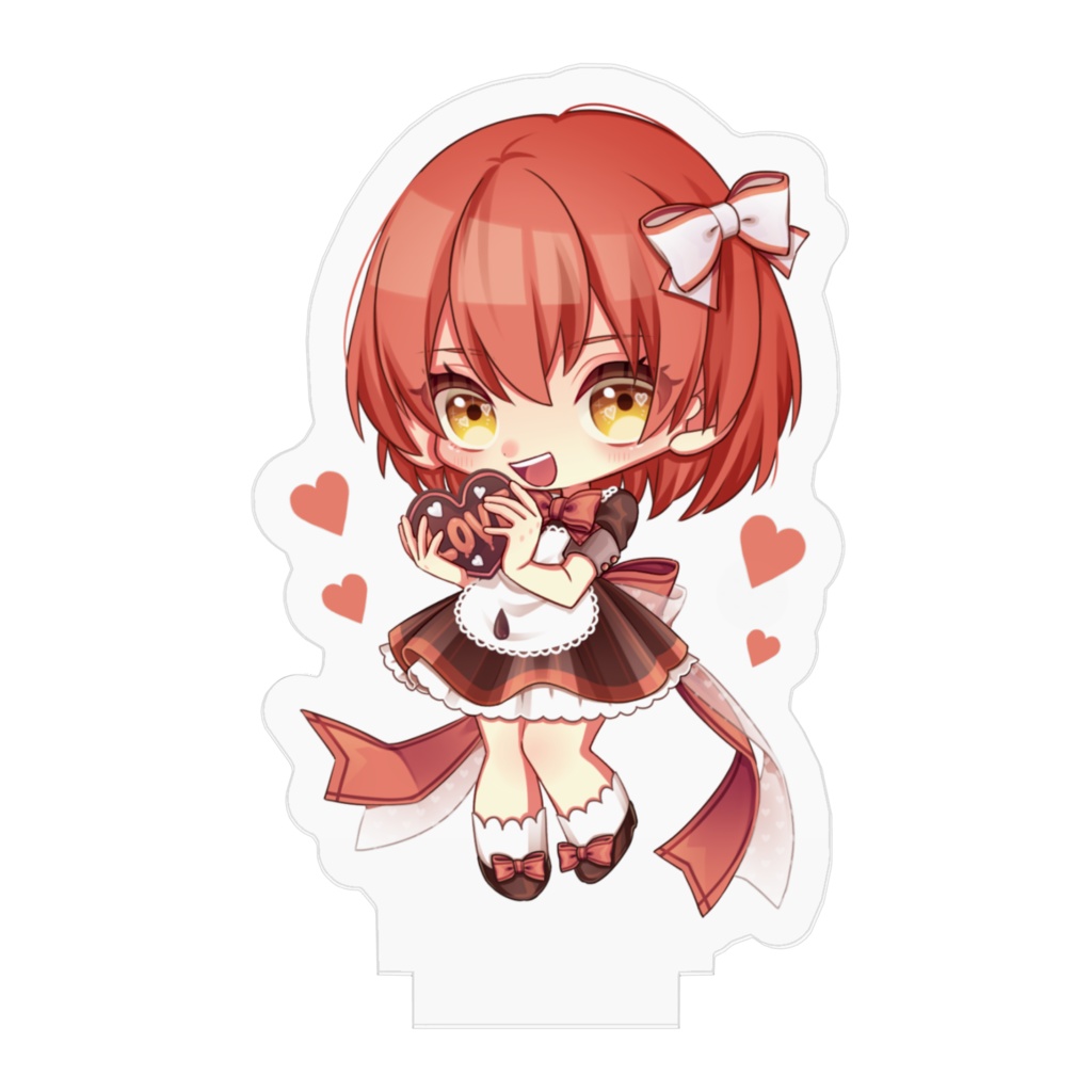 【期間限定】胡桃さらり アクリルフィギュア【バレンタインver.】