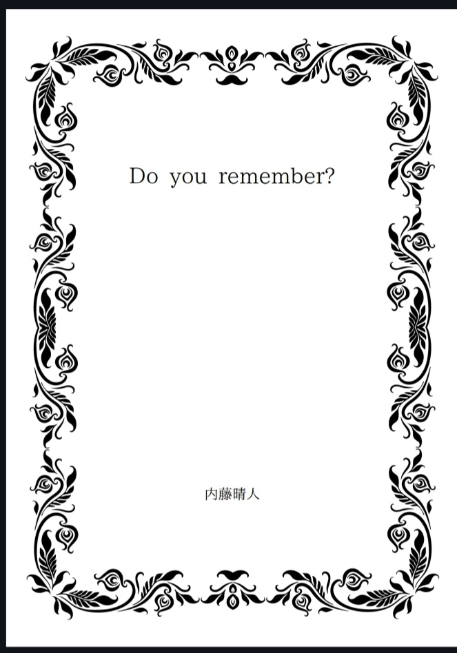 Do you Remember?