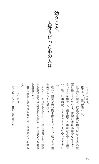 幼きころ、大好きだったあの人は(戦国BL短編集)