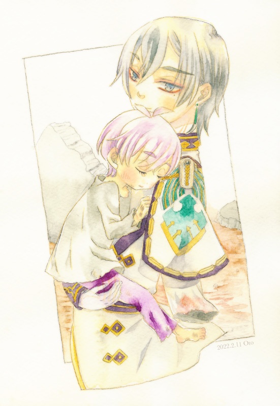 ダンマカ 水彩原画(中)