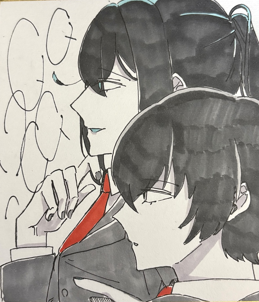 イサンとホンル 色紙