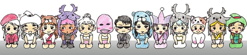 正座待機する人たち