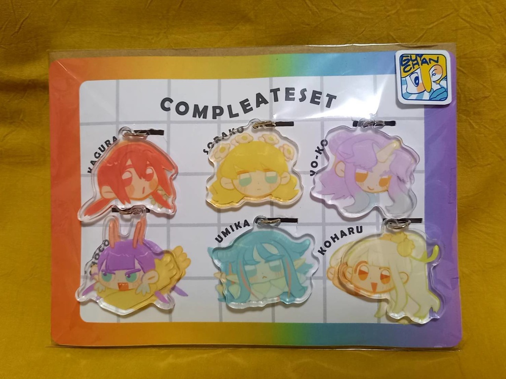 アクリルキーホルダー「completeセット」