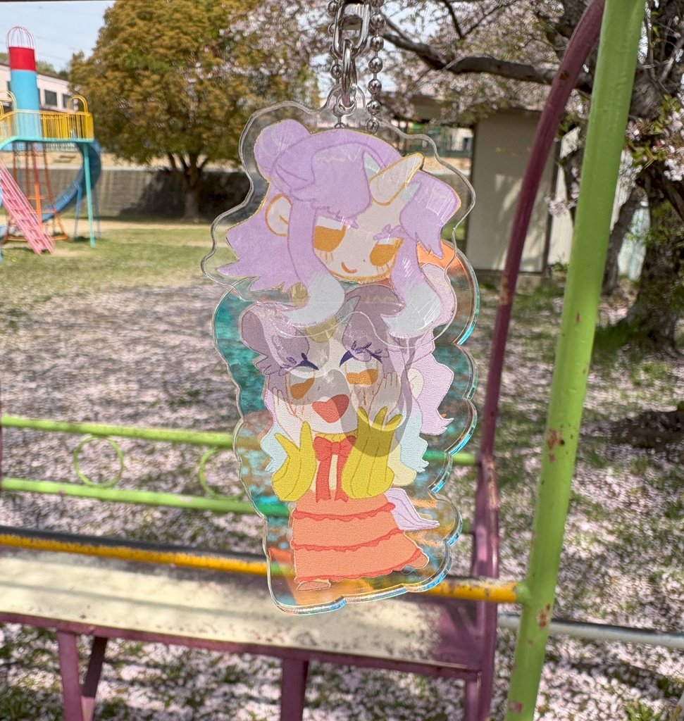 きらっと！オーロラキーホルダー「ようこ」