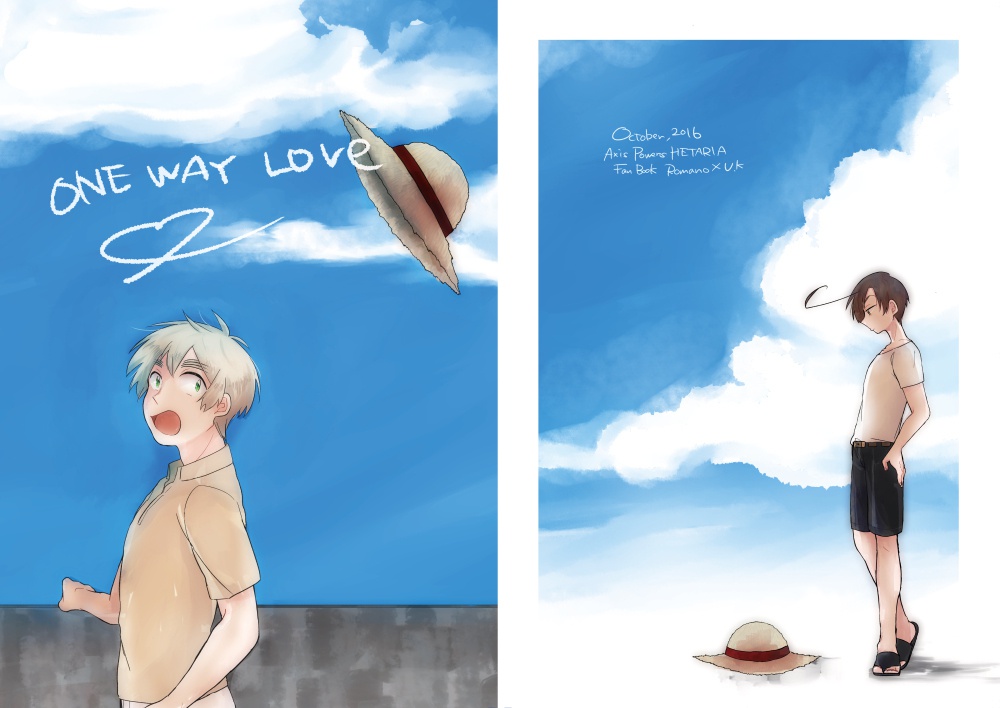 【ロマ英】 ONE WAY LOVE 【APH FAN BOOK 】