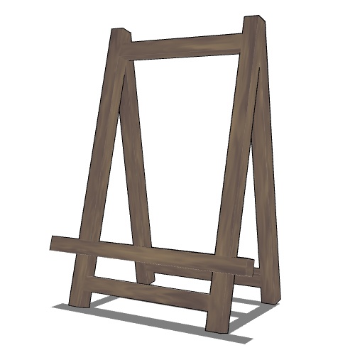 イーゼル型フォトフレーム