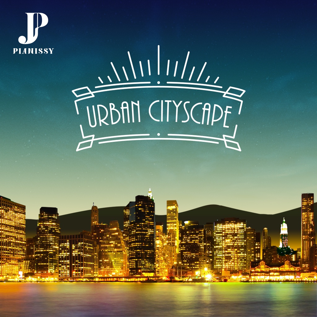 【無料BGM】モダンでクールなピアノエレクトロニカ「Modal City」