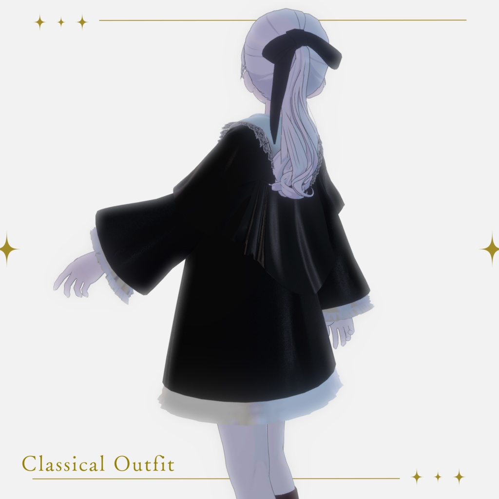【Lapwing対応】Classical Outfit【VRChat向け衣装】