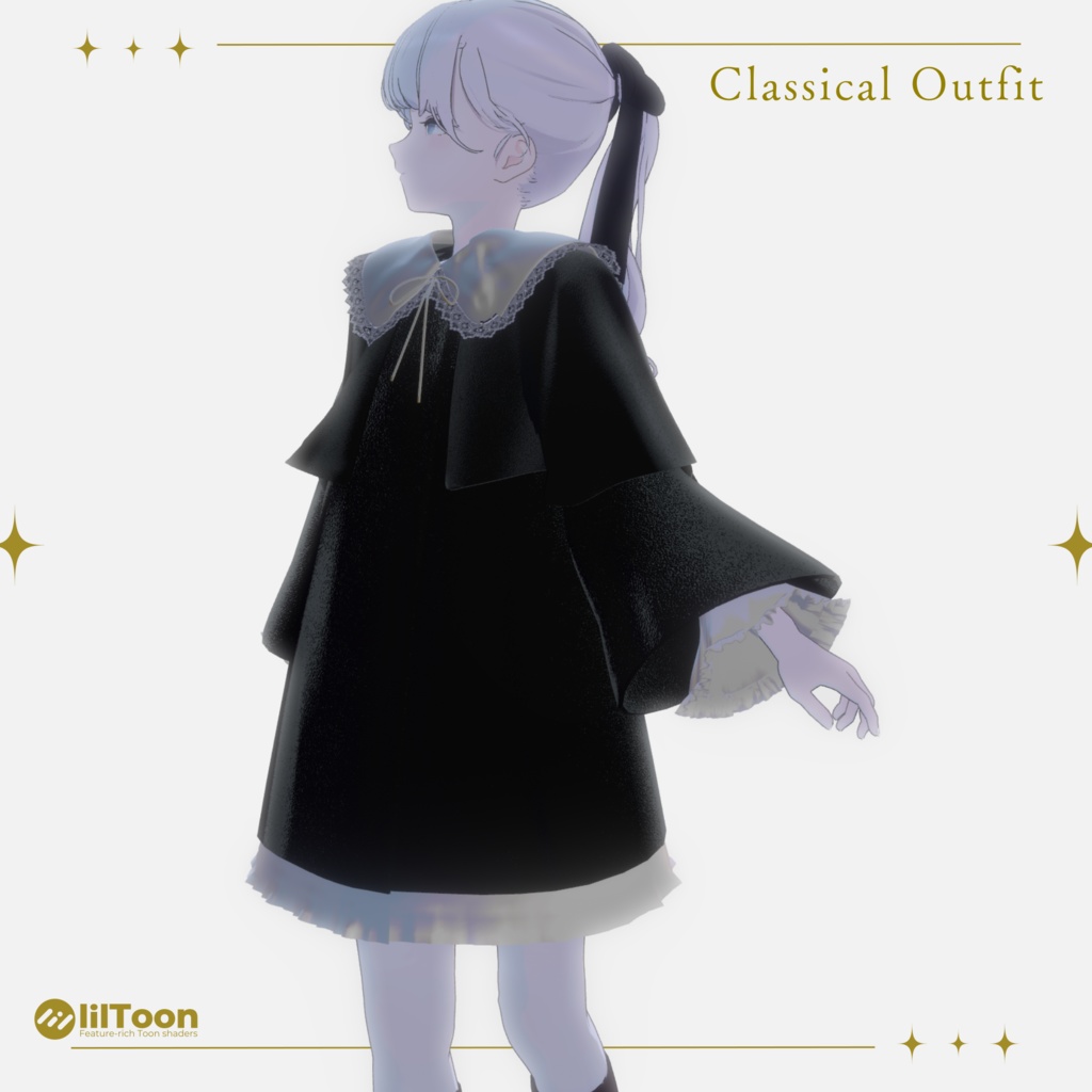 【Lapwing対応】Classical Outfit【VRChat向け衣装】