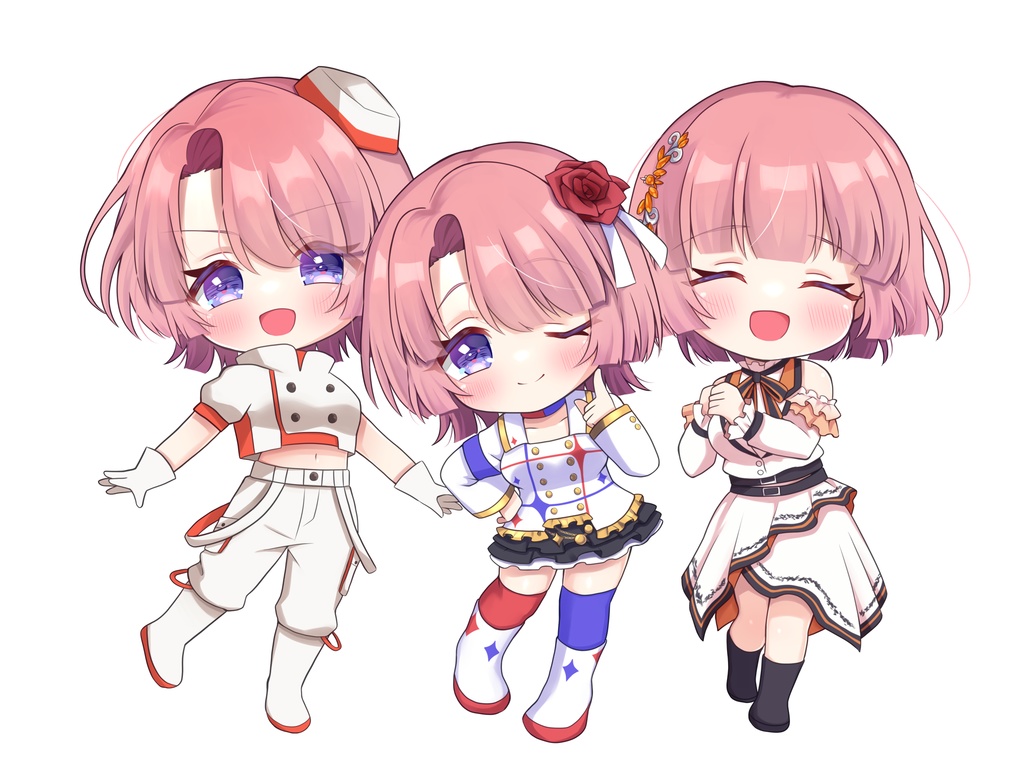 麻央ステッカー3種セット