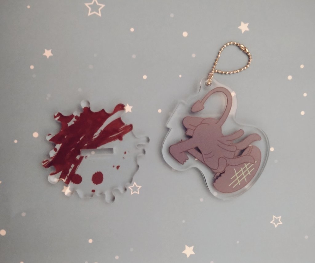 やる気のないゼノモーフ(グリッド)アクリルスタンド