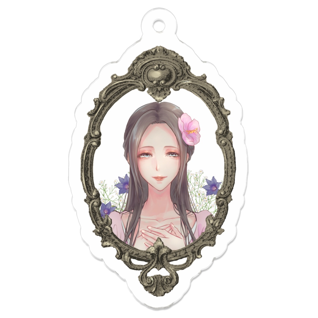 CMN芙蓉アクキー（コーティング）