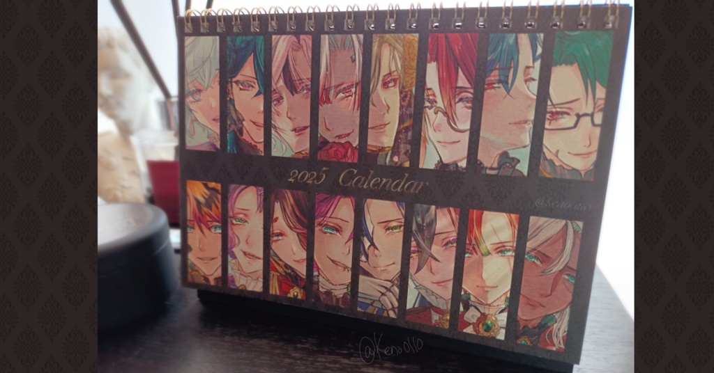 aknk・2025年お誕生日カレンダー