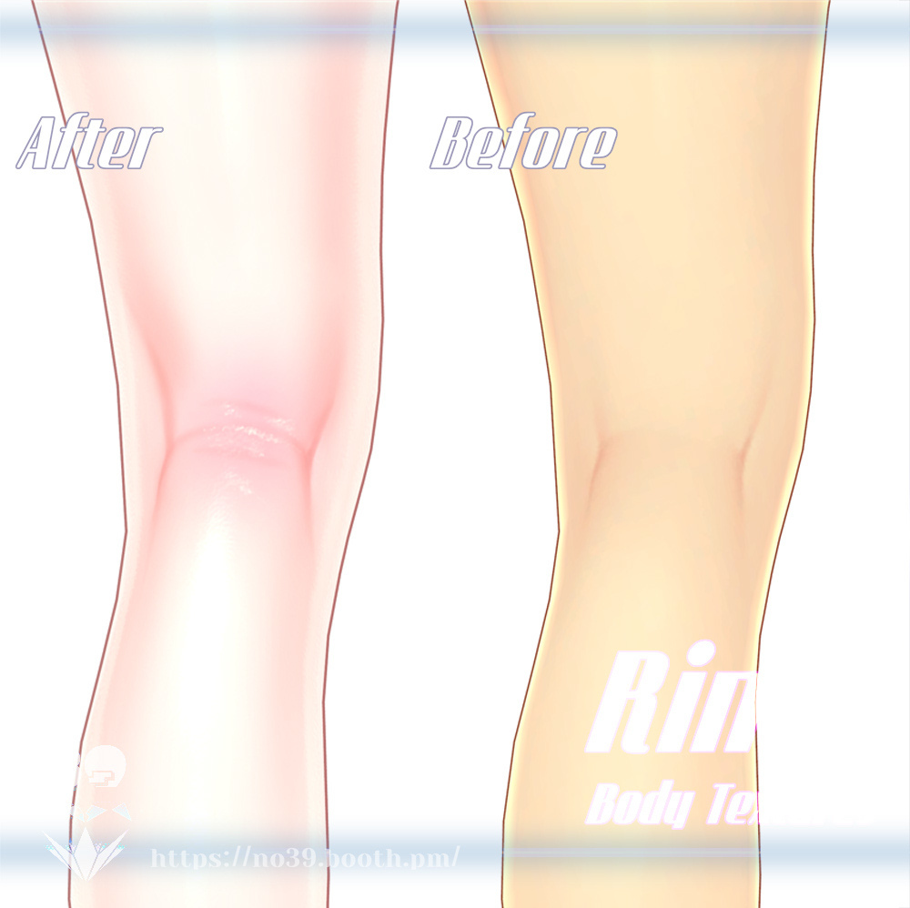 【Rindo専用】Body Texture Real skin+Material[HD-PSD]♥ - No.39 - BOOTH
