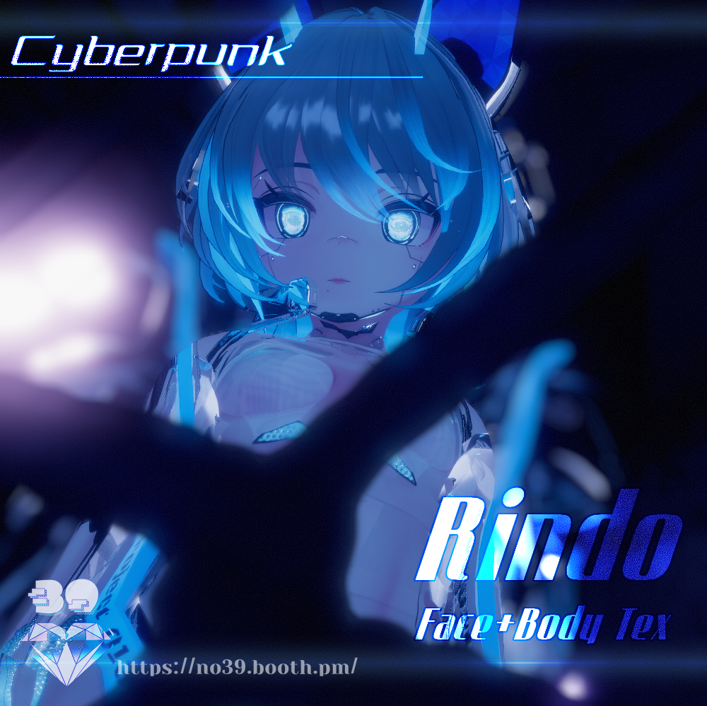 【Rindo専用】Cyberpunk-Eyes+Makeup+Body Tex[HD-PSD]♥ - No.39 - BOOTH