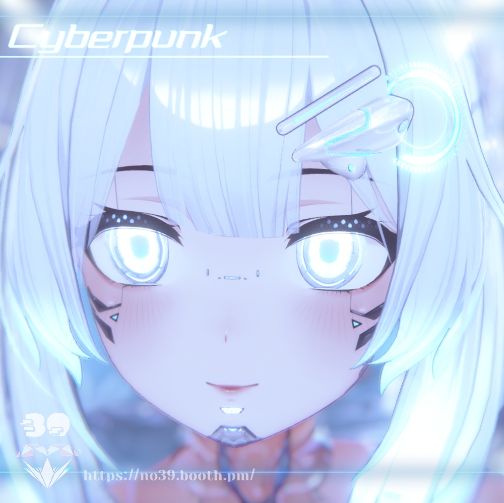 【無料/Free】Cyberpunk Hairpin♥