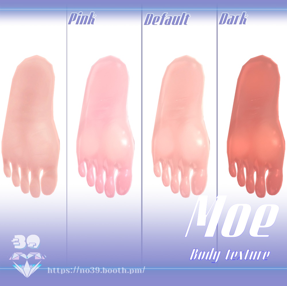【萌(Moe)専用】Body Texture Real skin[HD-PSD]♥ 缩略图 6