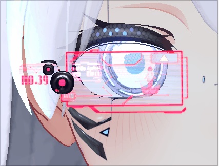 【無料/Free】Cyberpunk glasses♥