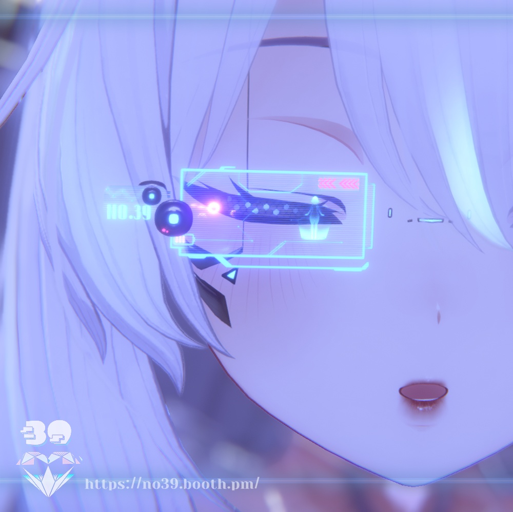 【無料/Free】Cyberpunk glasses♥
