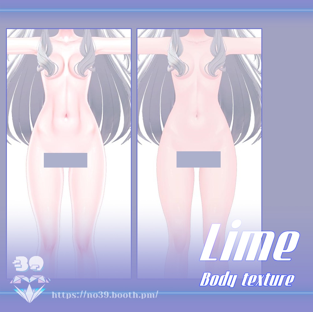【ライム(Lime)専用】Body Texture Real skin[HD-PSD]♥ 缩略图 7