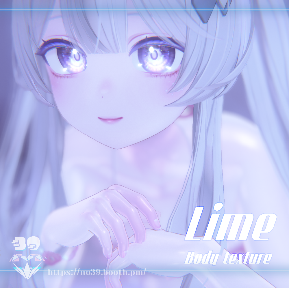 ライム(Lime)専用】Body Texture Real skin[HD-PSD]♥