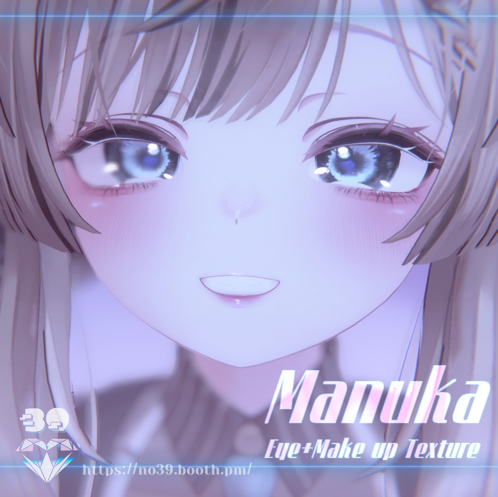 マヌカ(Manuka)専用】Eyes+Makeup+Body Tex-Starry Lake-[HD-PSD