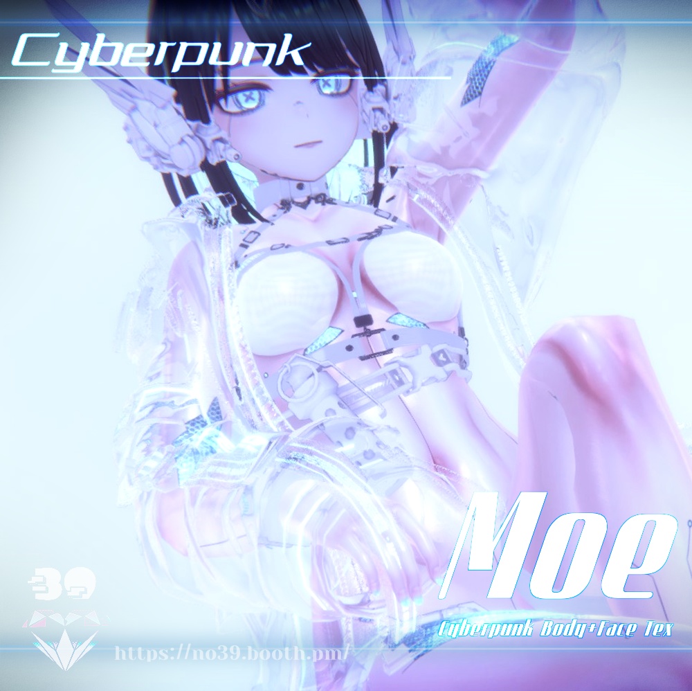 【萌(Moe)専用】Cyberpunk-Eyes+Makeup+Body Tex[HD-PSD]♥ 缩略图 7