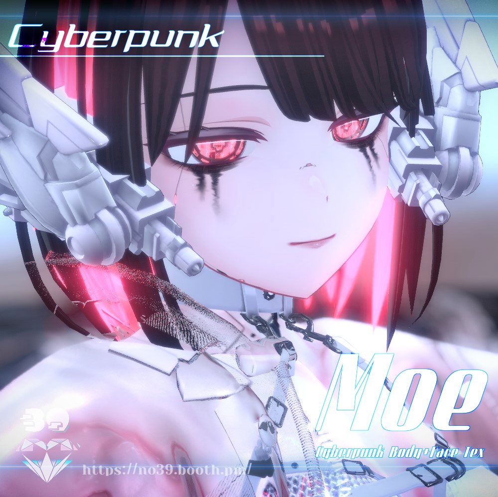 【萌(Moe)専用】Cyberpunk-Eyes+Makeup+Body Tex[HD-PSD]♥ 缩略图 18