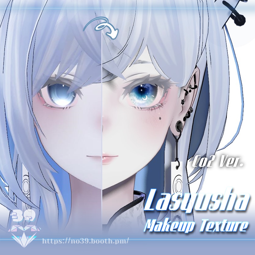 【ラシューシャ(Lasyusha)専用】Make up+Tongue texure+Material♥