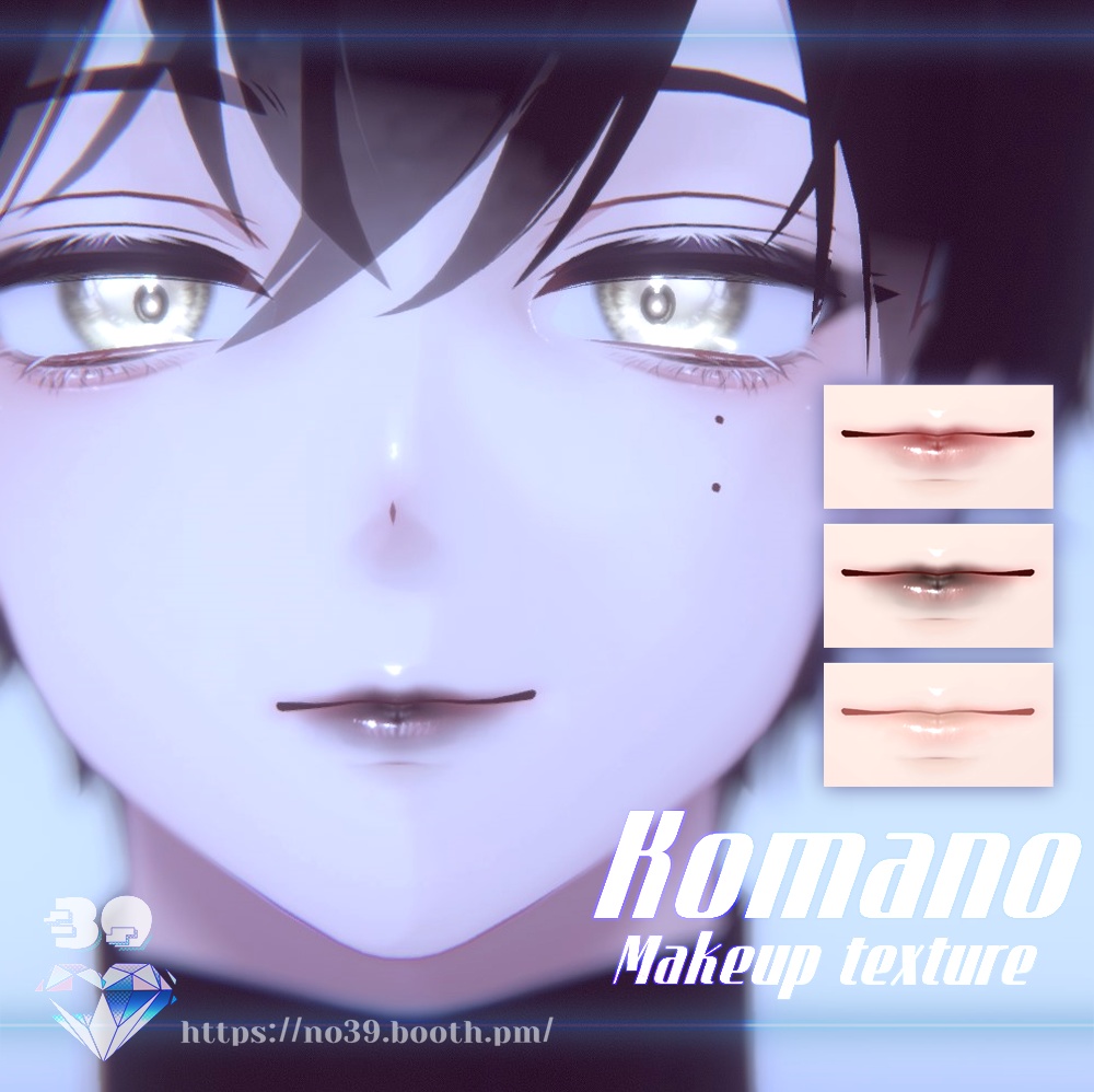【狛乃(Komano)専用 】Makeup+Eyes+Tongue texture+Material[HD-PSD] 缩略图 7