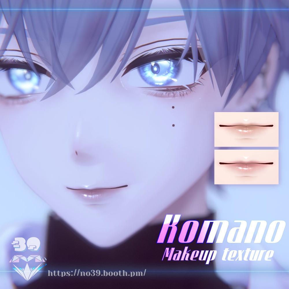 【狛乃(Komano)専用 】Makeup+Eyes+Tongue texture+Material[HD-PSD] 缩略图 8